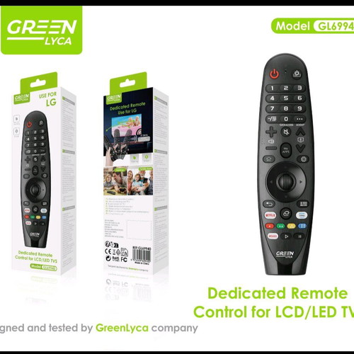 Remote control for all LG TVs like new without programming