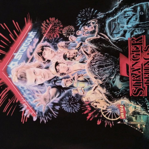Stranger Things T-shirt used, kids/teens XXS