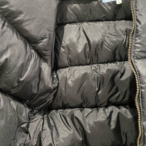 Men's down jacket like new, black, size M