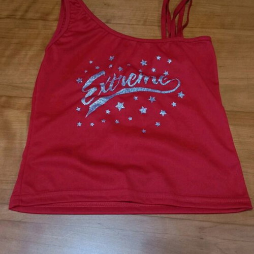 Red blouse like new, size S
