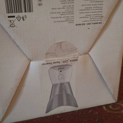 SilverCrest facial steamer new, unused in box