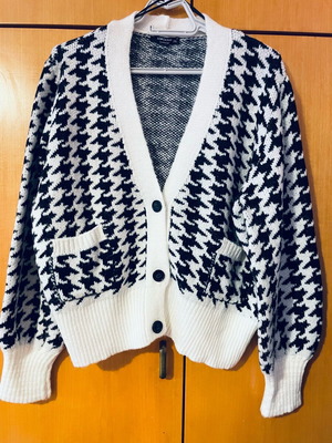 LCW Vision Plus Size Jacket 2XL Like New Black White