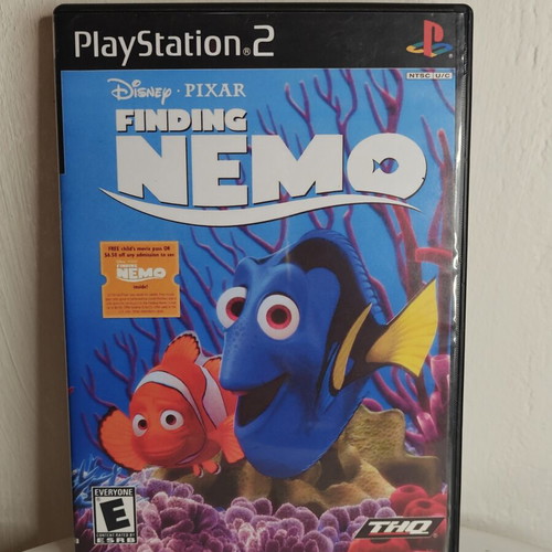 Finding Nemo PS2 game used, adventure
