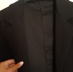 Elastic jacket like new, black