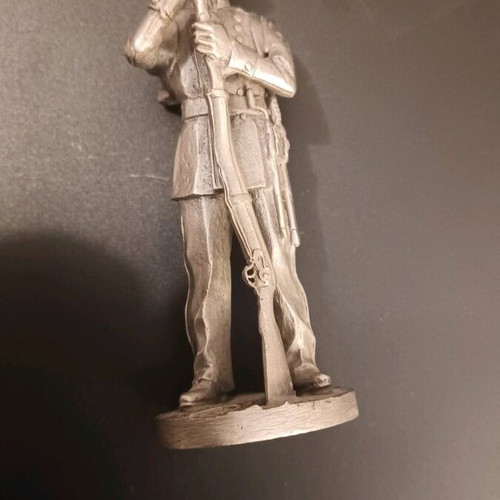 Infantry Soldier Figure 1852 made of pewter like new