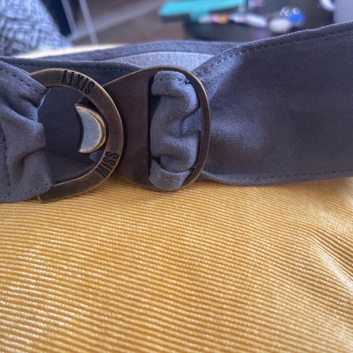 Miss Sixty suede waist belt like new, grey
