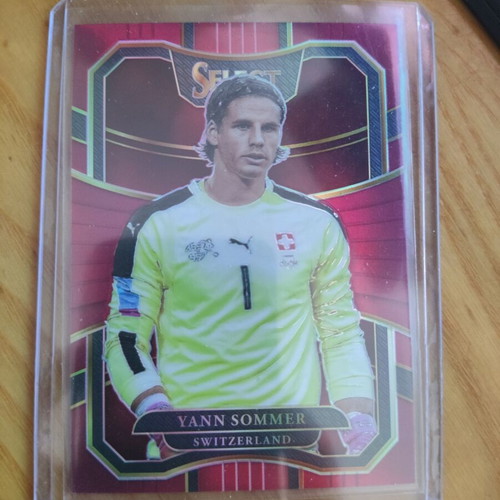 Panini Select Yann Sommer Prizm Switzerland card like new