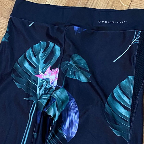 Oysho leggings used, black, size S