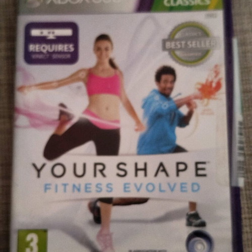 Your Shape Fitness Evolved Microsoft Xbox 360 used