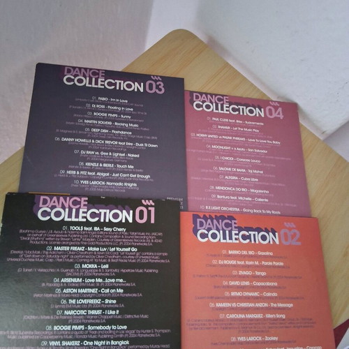 Disco-pop dance CDs new, pack of 4