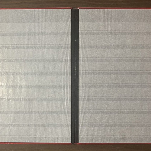 Lighthouse A4 Stamp Album like new, 16 black pages