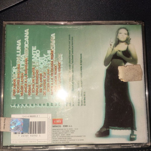 Thalia 1997 Amor A La Mexicana CD used, rare Greek special edition