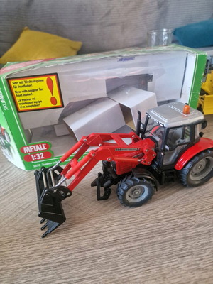 Metallic Siku front loader German like new