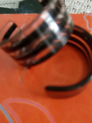 80's plastic earrings like new