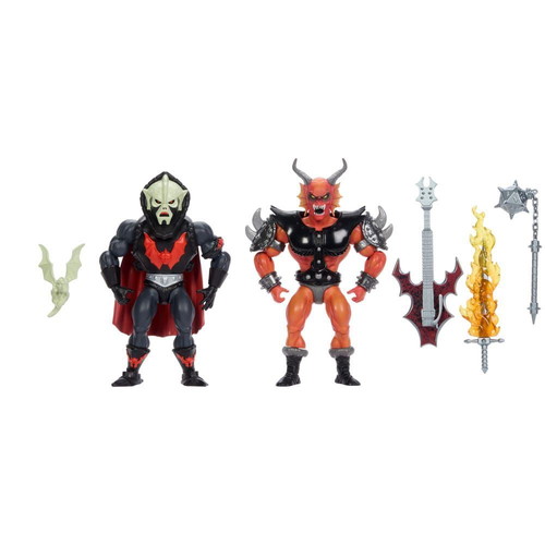 MOTU x Stranger Things Origins Hordak & Hellfire-Man figure set new