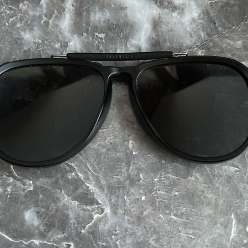 Gucci γυαλιά ηλίου μεταχειρισμένα, μοντέλο GG 1029S, μαύρα