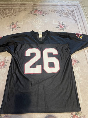 NFL Reebok Arizona Cardinals Beenie Wells Mens Jersey like new