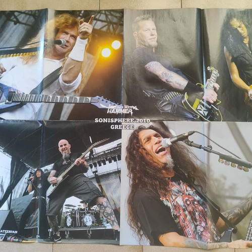 Blind Guardian Imaginations From The Other Side poster, Sonisphere Festival 2010, Metal Hammer