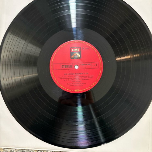 Vinyl record Die Schöne Müllerin D 795 like new