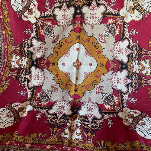 Handmade metrito embroidery used with velvet finish