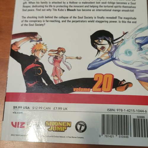Bleach manga volume 20 like new, English