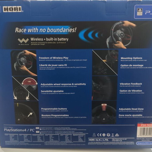 Hori Racing Wheel Apex (RWA) like new for PS4 PS3 PC
