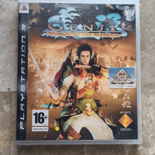 Genji Days of the Blade PS3 game used, fully functional