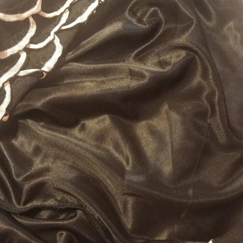 Virgin Prunes mini dress medium black with white details like new