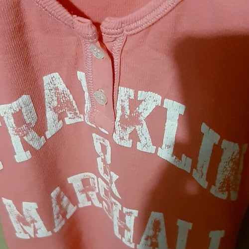 Franklin & Marshall cotton sleeveless top medium pink like new