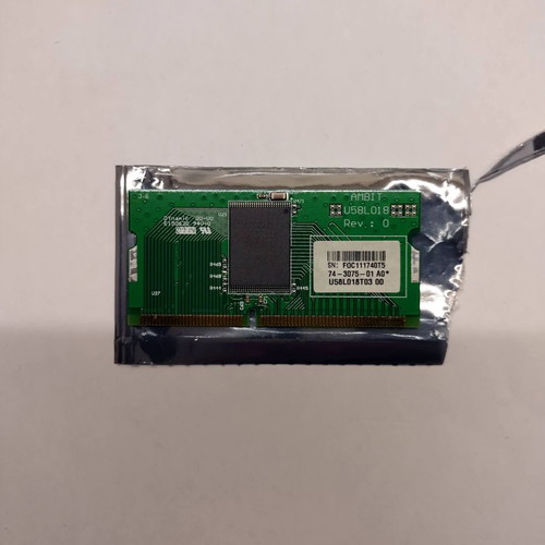 Memory for Cisco router series 800 4MB Flash used