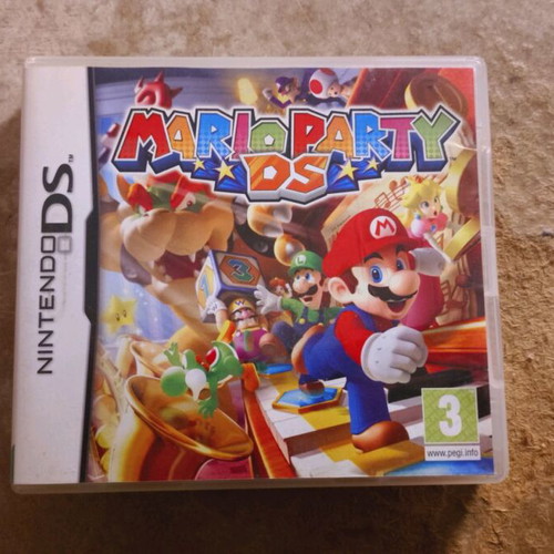 Mario Party DS used, authentic with case