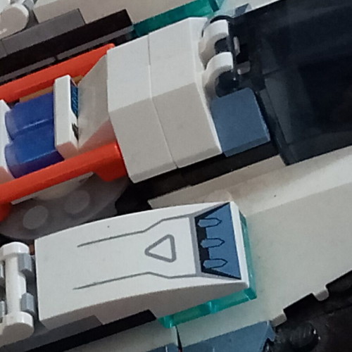 Lego space shuttle with astronaut figure new