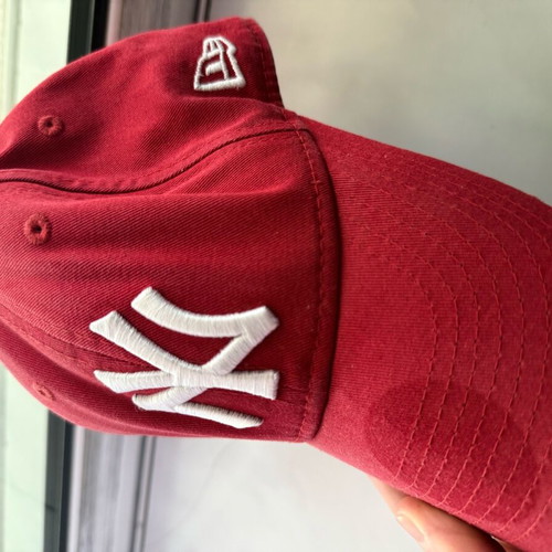 NYC Genuine Hat Red Like New