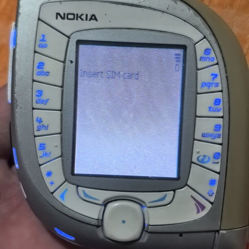 Nokia 7600 used, good condition without back cover
