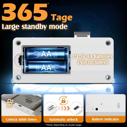 Smart Cabinet Lock with Hidden RFID and Bluetooth