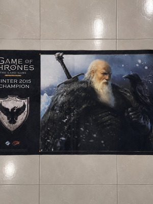 Playmat Fantasy Flight Game of Thrones 36x60cm winter 2015 champion