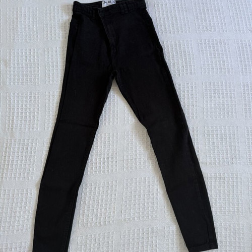 Bershka Black Jeans XS 34 Like New