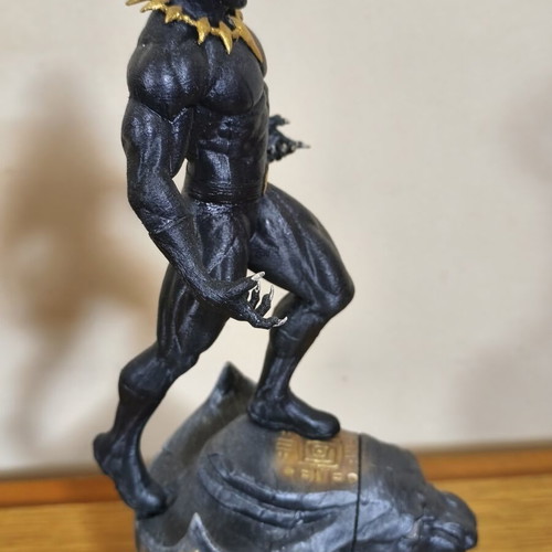 Black Panther Marvel collectible figure 31cm hand-painted 3D printed