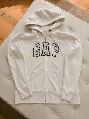 Gap white hoodie sweatshirt teen M 12-14 years like new