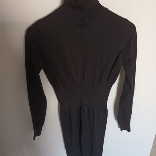Pinko knitted dress used, black, size S