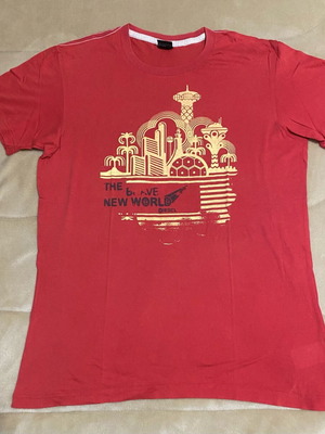 Diesel T-shirt size XL used, red
