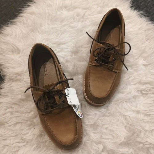 Men's brown Pull&Bear shoes with lug sole new, size 42