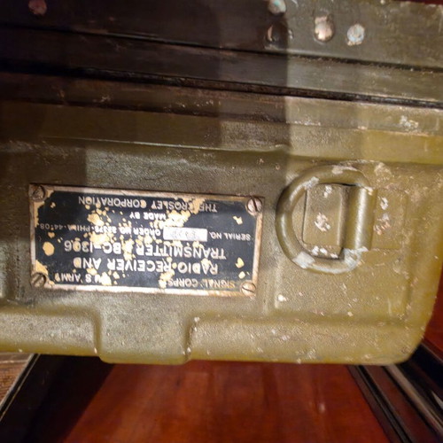 BC 1306 NOS B World War II US Army radio with matching power supply