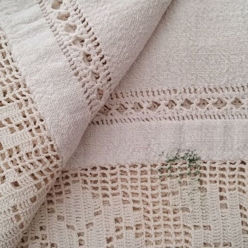 2 HANDMADE TRADITIONAL CURTAINS