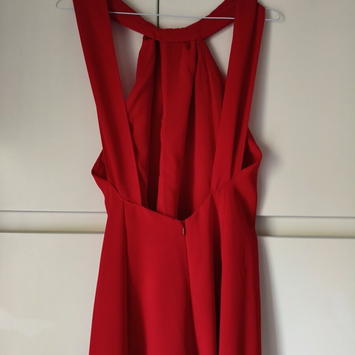Zara jumpsuit red medium like new