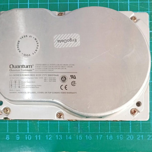Quantum Trailblazer TRB850A Hard Disk 800 MB used