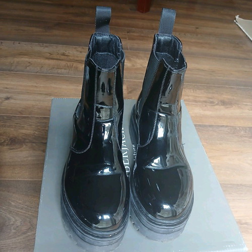 Lumberjack women's boots used, black, size 37