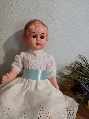 Old Panigyriotiki doll 52 cm used