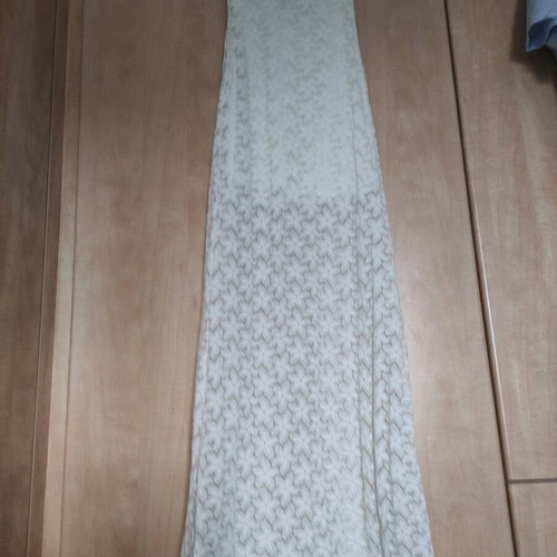 White evening dress like new, size Small