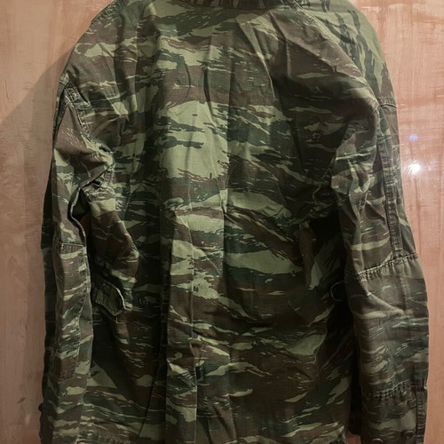Military jackets Greek camouflage like new, set of 2 pieces
